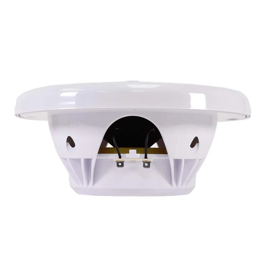 SA-65M01W - Pair of White 6.5 Inch 150 Watt 2-Way Waterproof Boat/Marine Speakers - 300 Watts Total