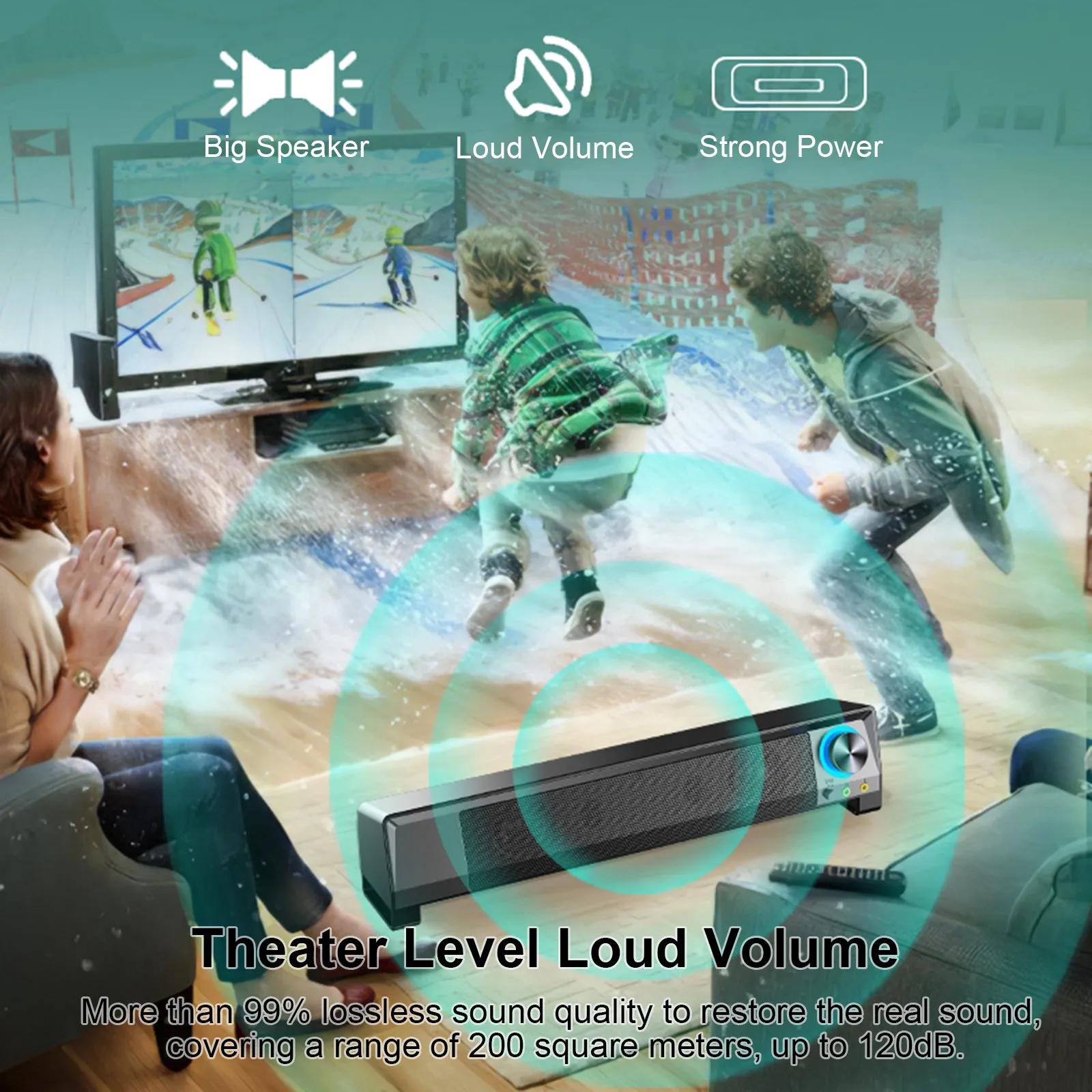 SADA V-199 USB Wired Computer Speaker