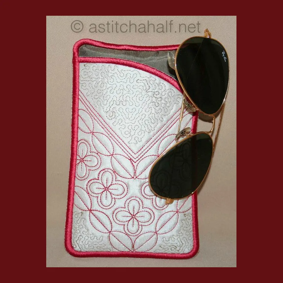 Sashiko Eyeglass Cases