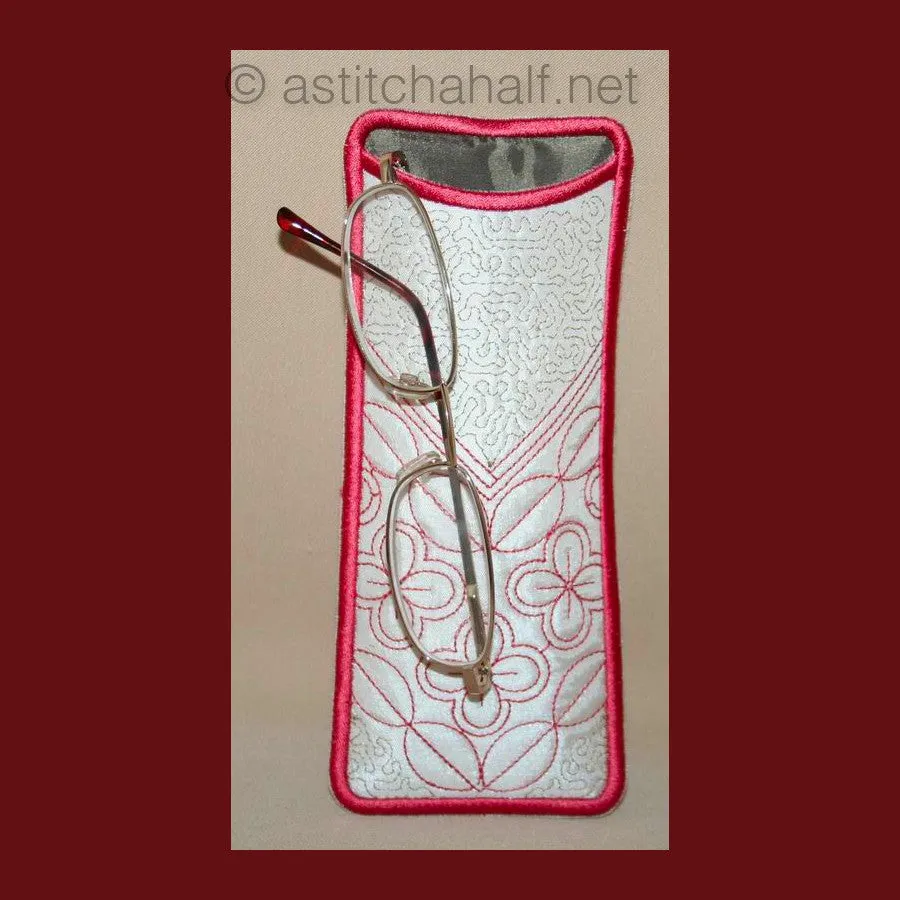 Sashiko Eyeglass Cases