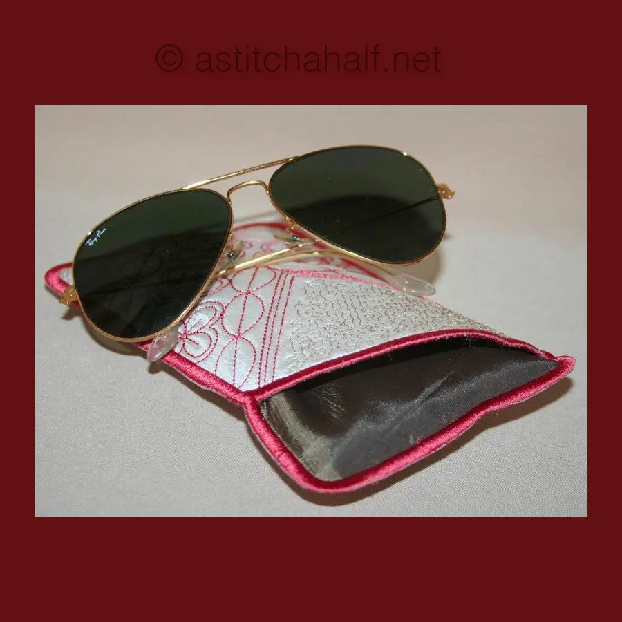 Sashiko Eyeglass Cases
