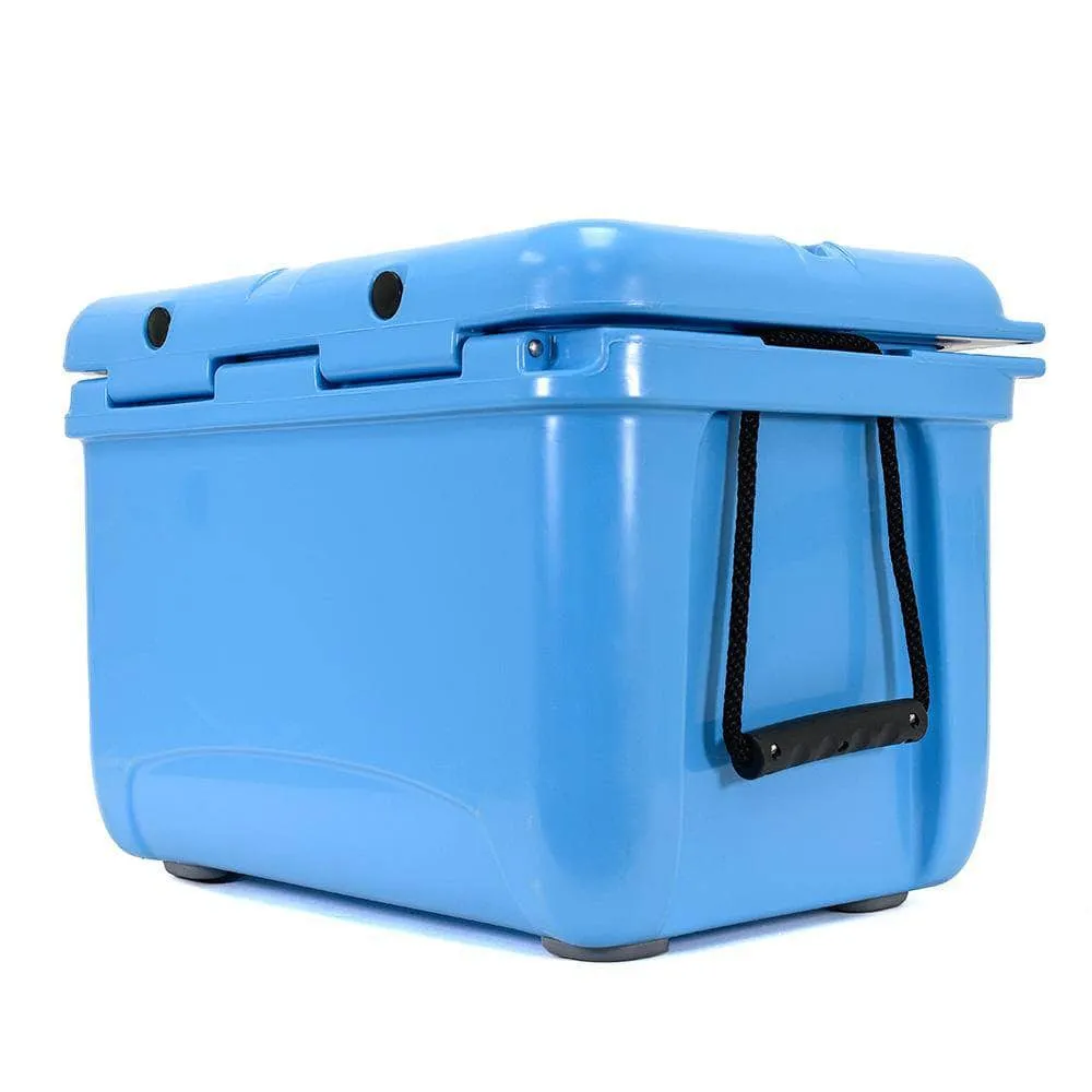 SC37WS-Blue - 37 Quart Blue Hard Cooler Box with Built-In Bluetooth Speakers