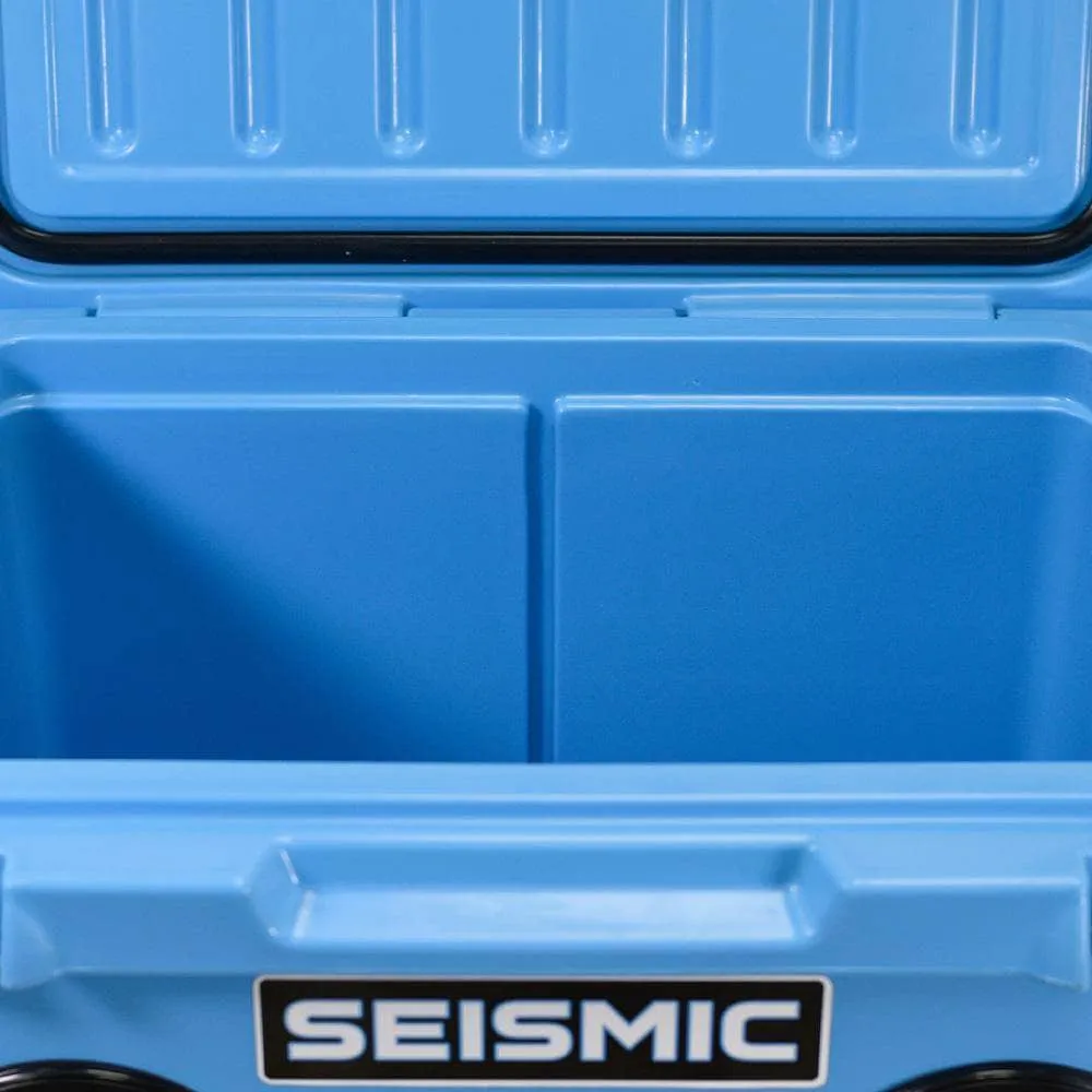 SC37WS-Blue - 37 Quart Blue Hard Cooler Box with Built-In Bluetooth Speakers