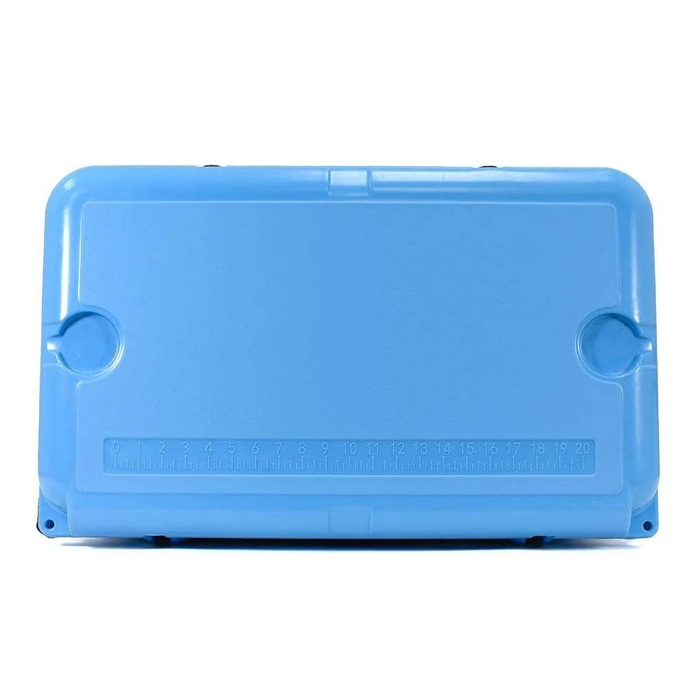SC48WS-Blue - 48 Quart Blue Hard Cooler Box with Built-In Bluetooth Speakers