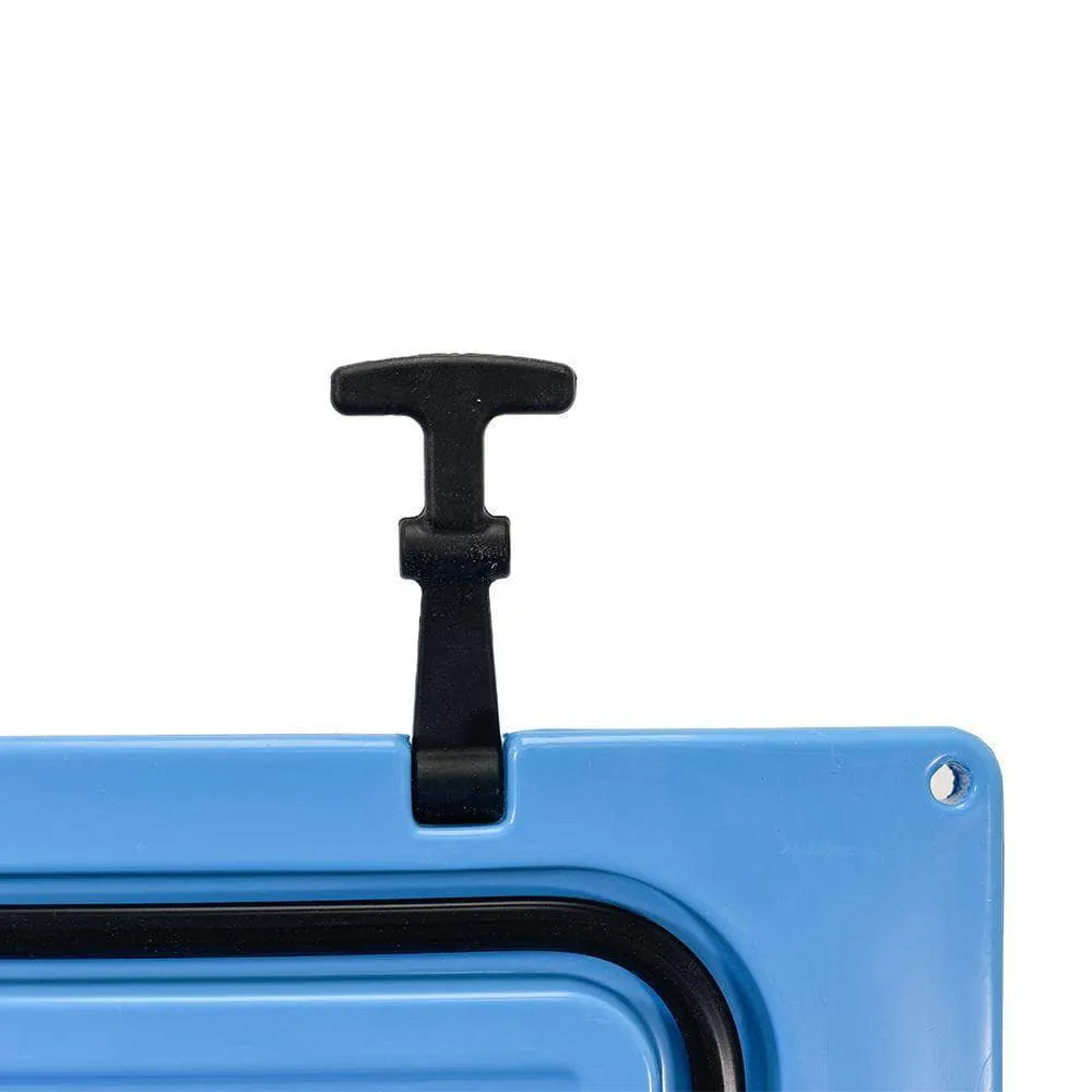 SC48WS-Blue - 48 Quart Blue Hard Cooler Box with Built-In Bluetooth Speakers