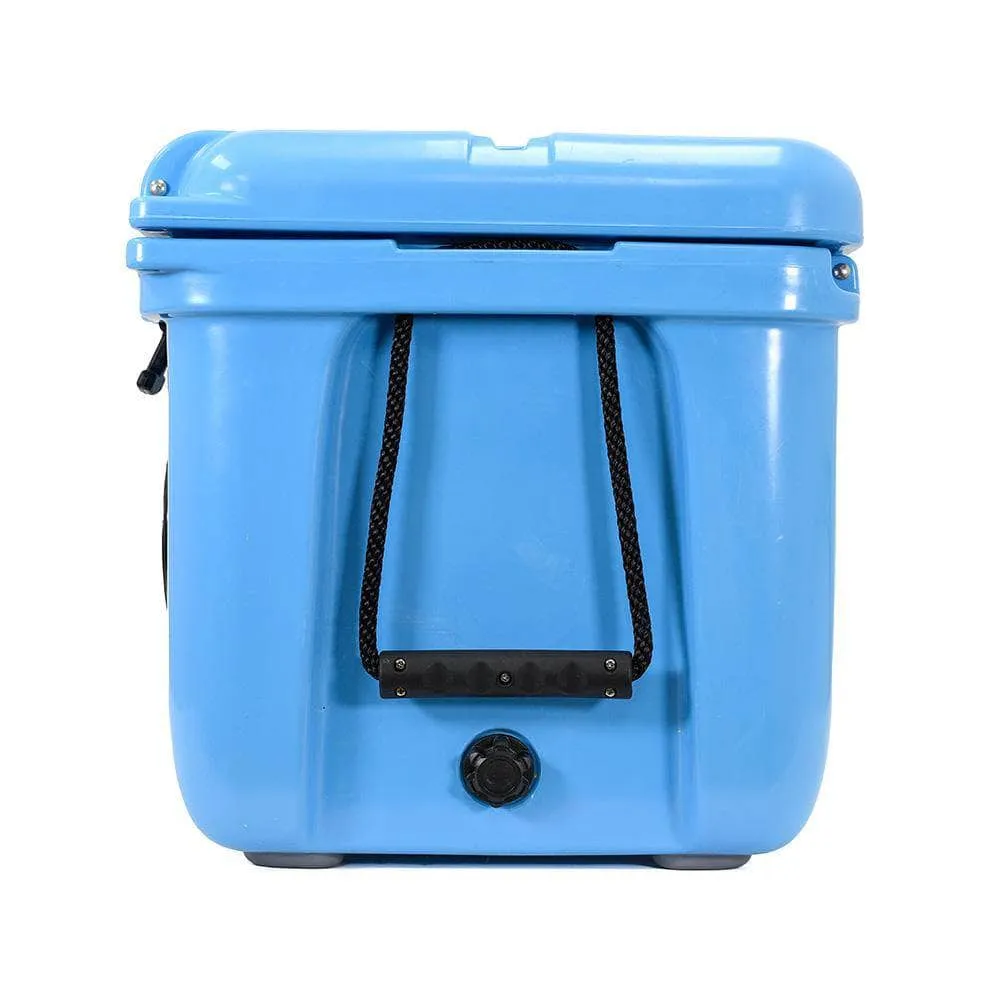 SC48WS-Blue - 48 Quart Blue Hard Cooler Box with Built-In Bluetooth Speakers
