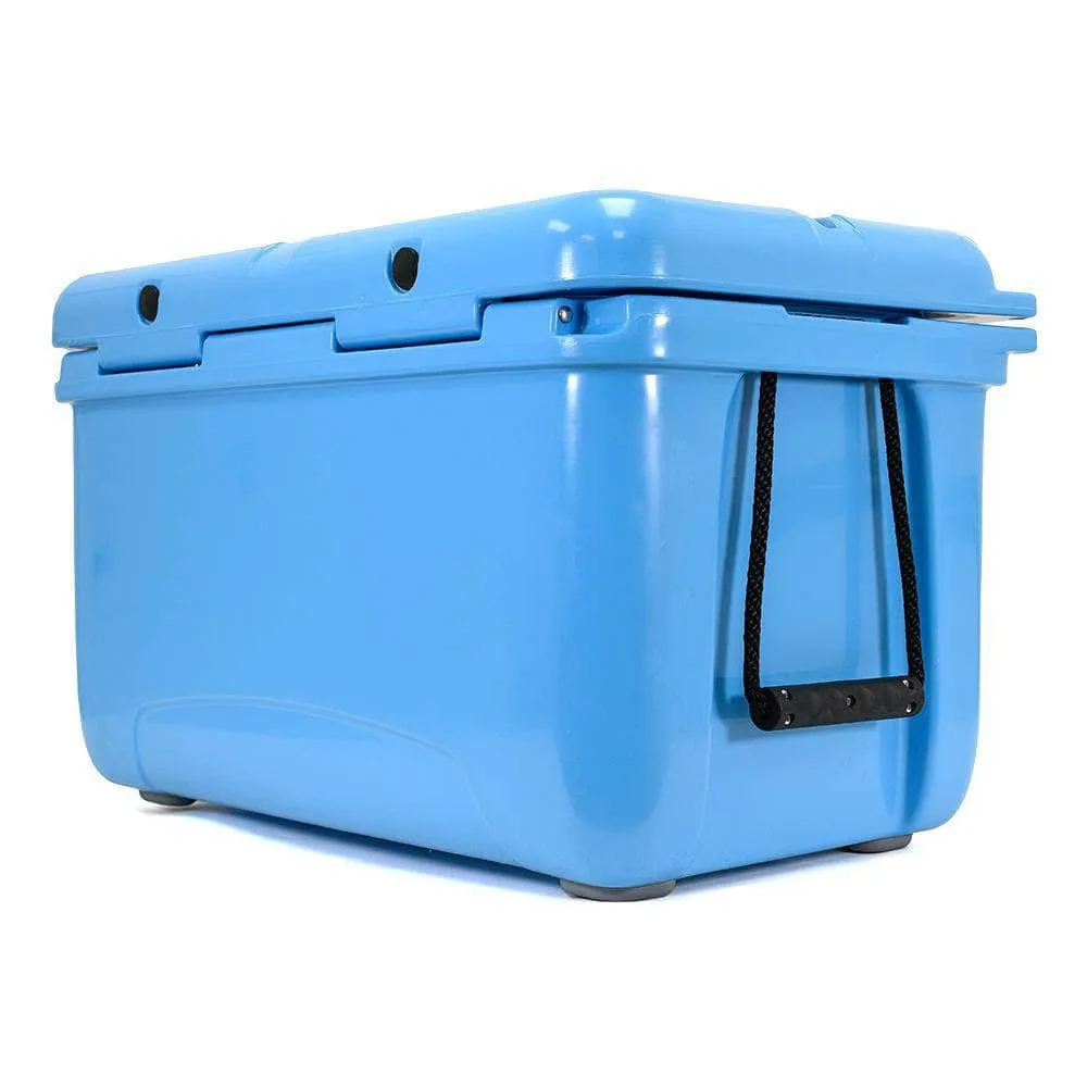 SC48WS-Blue - 48 Quart Blue Hard Cooler Box with Built-In Bluetooth Speakers