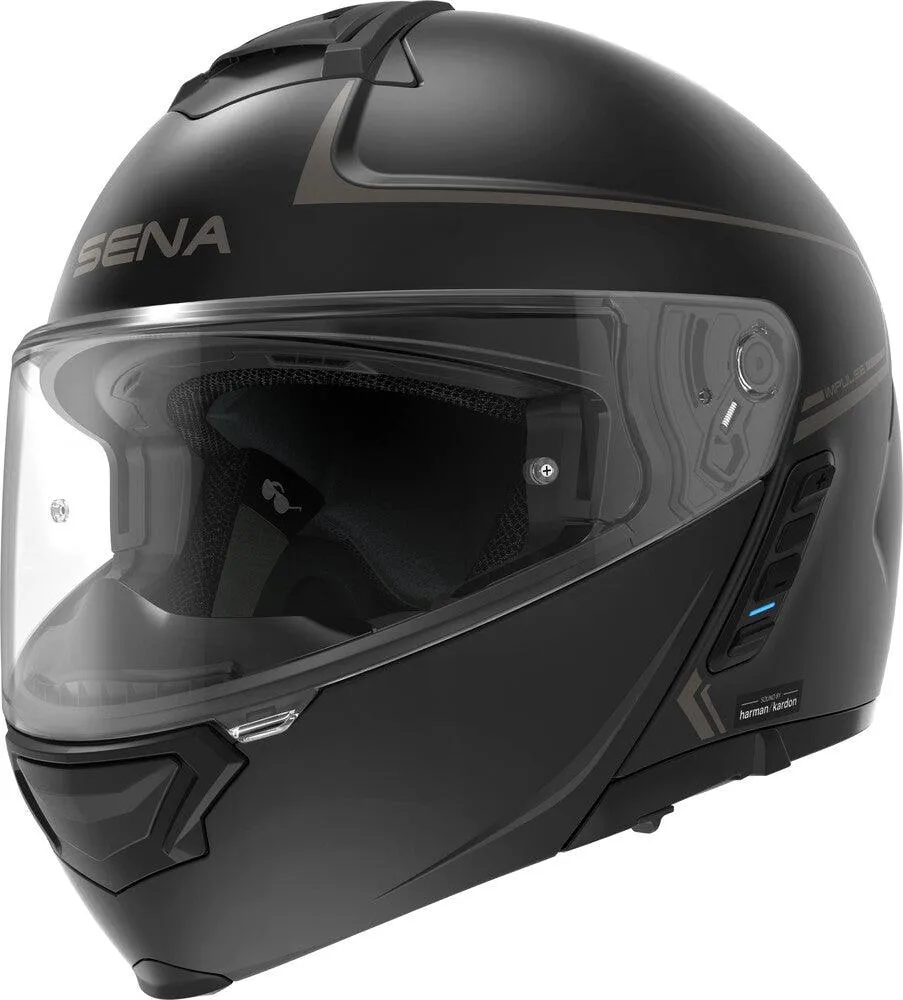 Sena Impulse Flip Up Helmet Matte Black