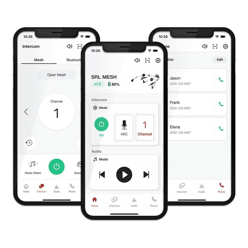 Sena SRL-Mesh & Bluetooth Communication System