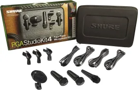 Shure PGASTUDIOKIT4 4-piece Microphone Kit