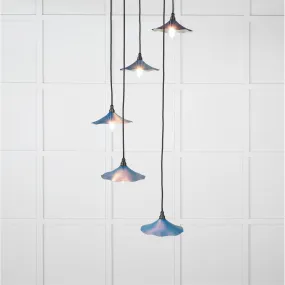 Smooth Nickel Flora Cluster Pendant in Upstream | From The Anvil