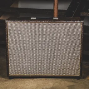 Sommatone 2x12 Open Back Cabinet, Brown Leather Tolex With Celestion Creambacks - Used