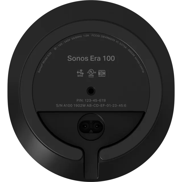 Sonos Era 100 duopack set zwart