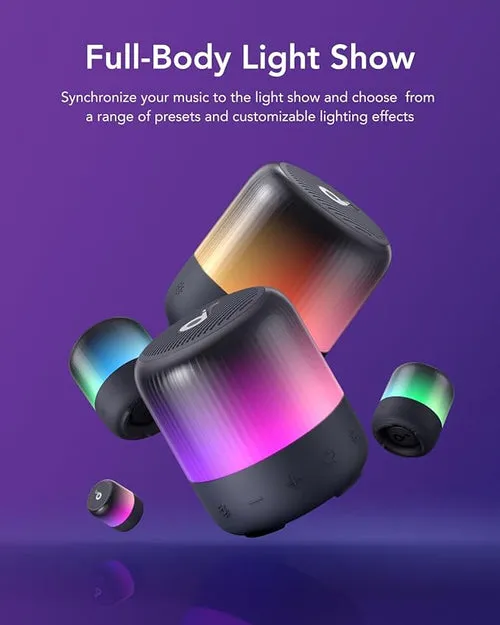 Soundcore Glow Mini Bluetooth Speaker Black
