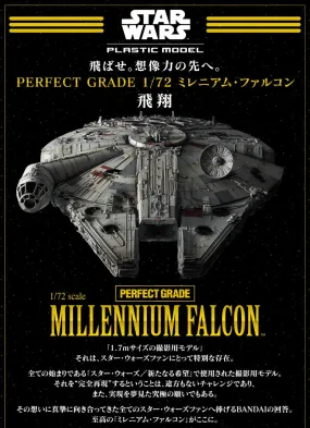 Star Wars 1/72  Millennium Falcon PG with LED