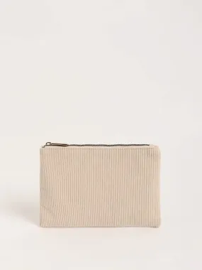 Studiowest Beige Corduroy Pouch