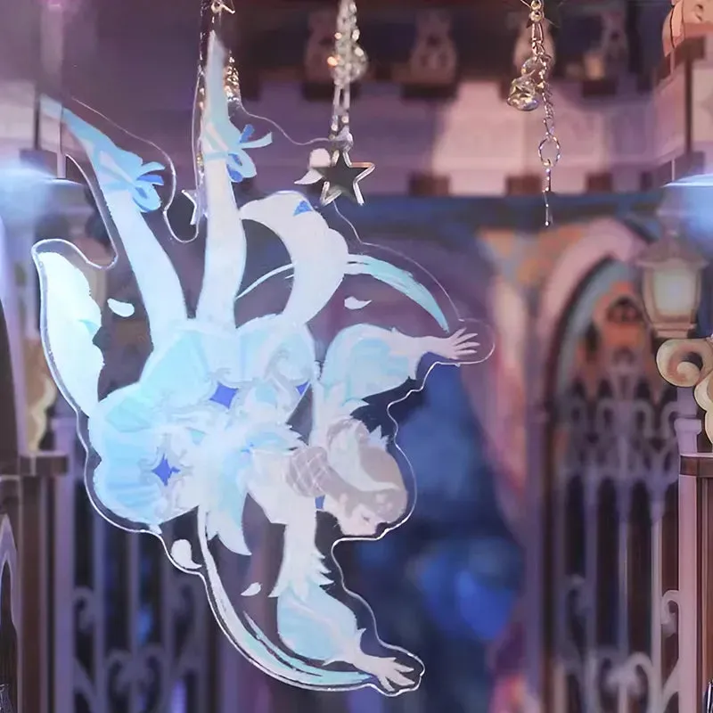 Swan Dream: Fantasy Built-in Music Box Bookshelf Art DIY Book Nook Kit