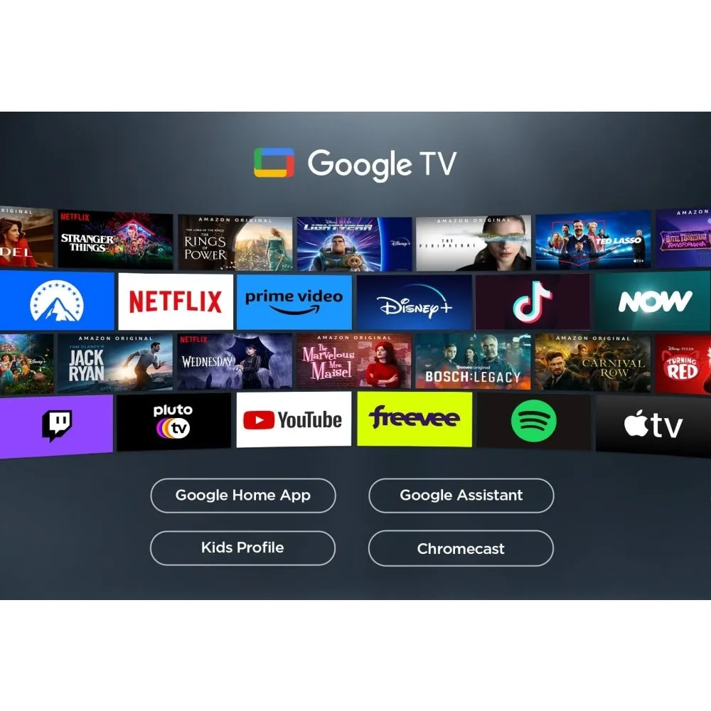TCL 50C805K 50" 4K QLED Mini-LED HDR Google Television