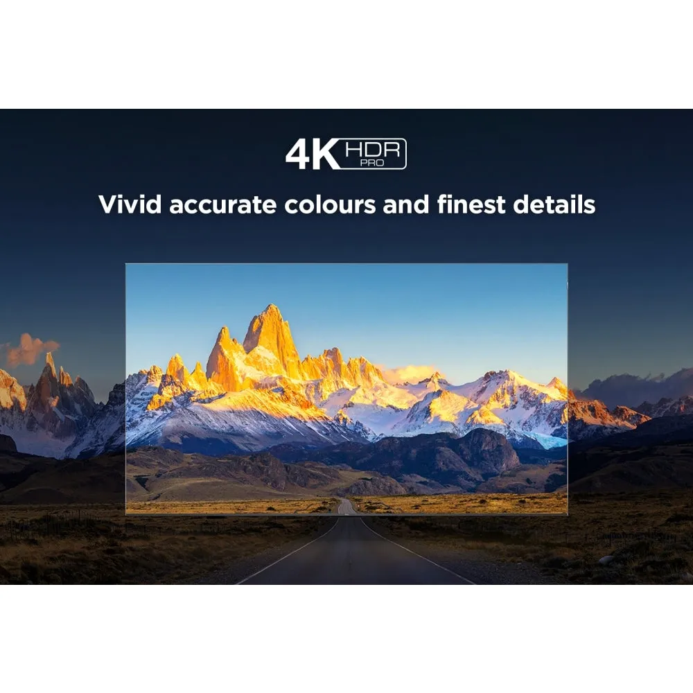 TCL 65C655K 65" QLED 4K Ultra HD Smart TV, Grey, F Rated