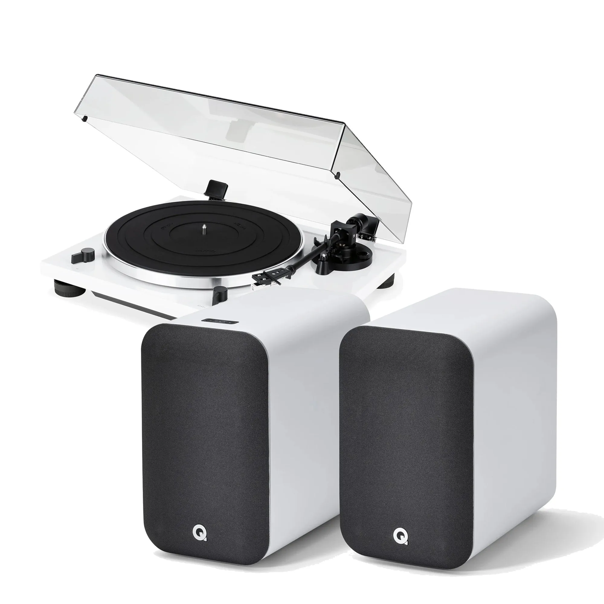 Thorens TD 201 Manual Turntable & Q Acoustics M20 HD Wireless Bluetooth Music System Bundle