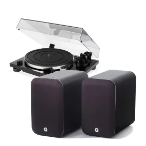 Thorens TD 201 Manual Turntable & Q Acoustics M20 HD Wireless Bluetooth Music System Bundle