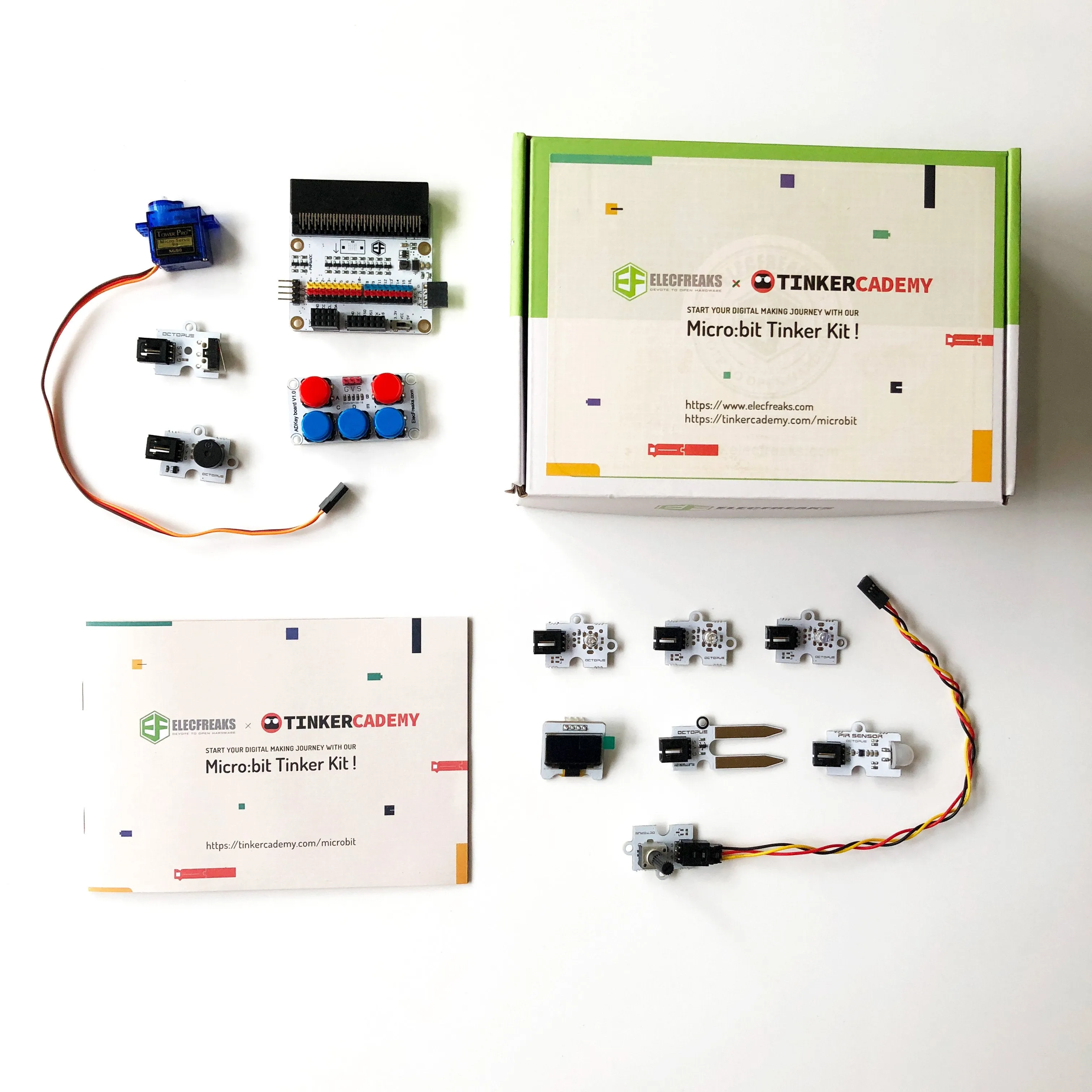 TINKERCADEMY micro:bit Tinker Kit (without micro:bit)