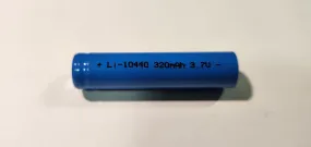 Uxcell 10440 ICR10440 3.7v 320mAh flat-top Rechargeable Li-on Battery *** HAS TO BE SHIPPED WITH FLASHLIGHT   FEDEX ***