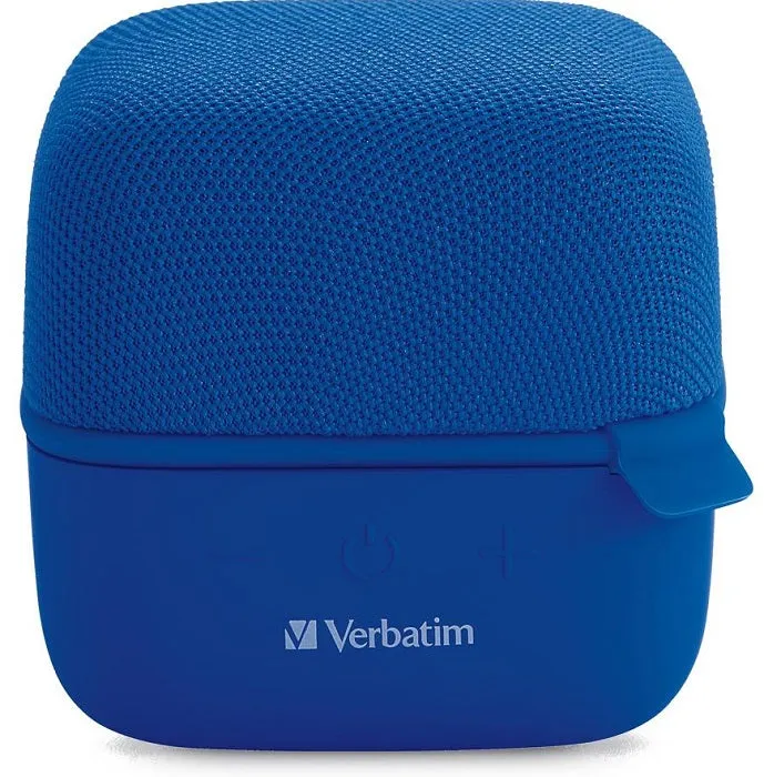Verbatim Wireless Cube Bluetooth Speaker with Built-in Mic (2 Colors)