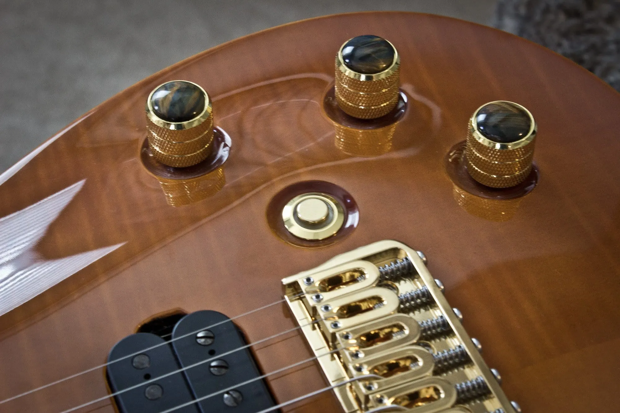 Vintage Gold, LED Guitar Kill-Switch