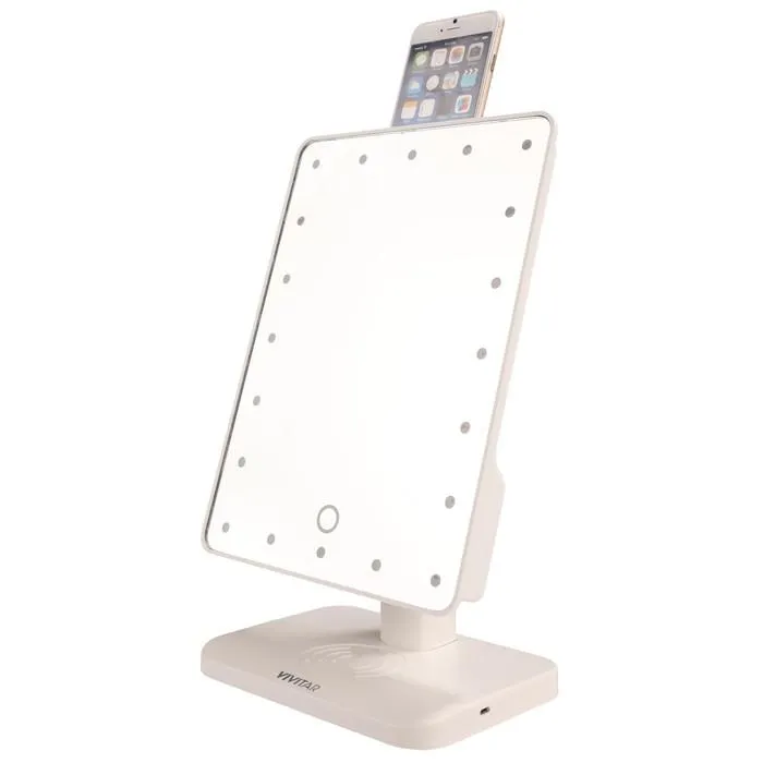 Vivitar Mirror 10x Magnification with Bluetooth Speakers and Wireless Charging