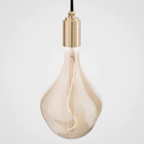 Voronoi II Pendant Light in Brass