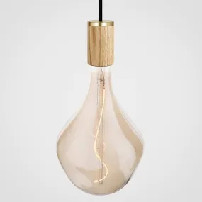 Voronoi II Pendant Light in Oak