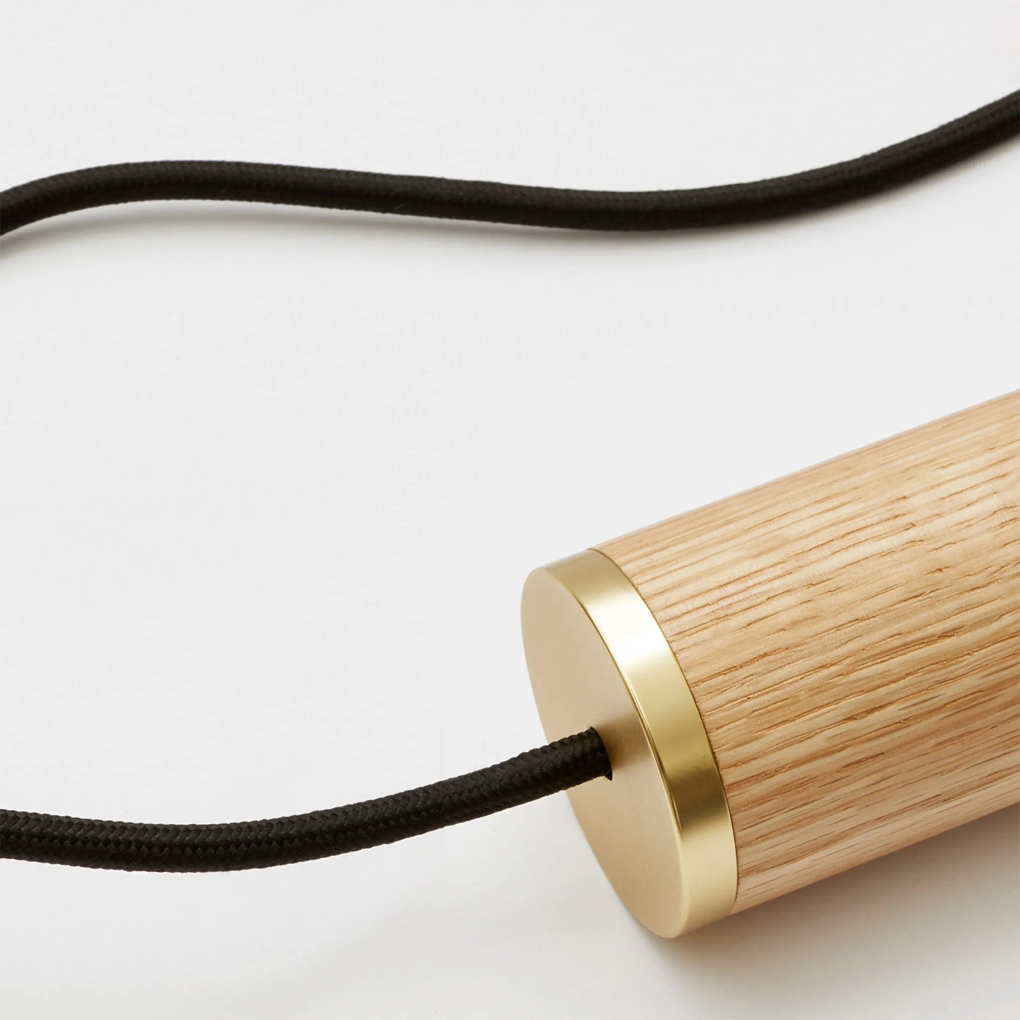 Voronoi II Pendant Light in Oak