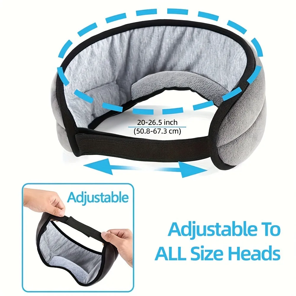 Wireless Sleep Mask, Sleep Headphones, Adjustable&Washable Music Travel Sleeping Headset With Built-in Speakers Microphone Hands-Free For Air Travel, Siesta And Sleeping