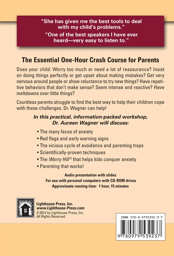 Worried No More: The One-Hour Workshop for Parents (PC CD-ROM)
