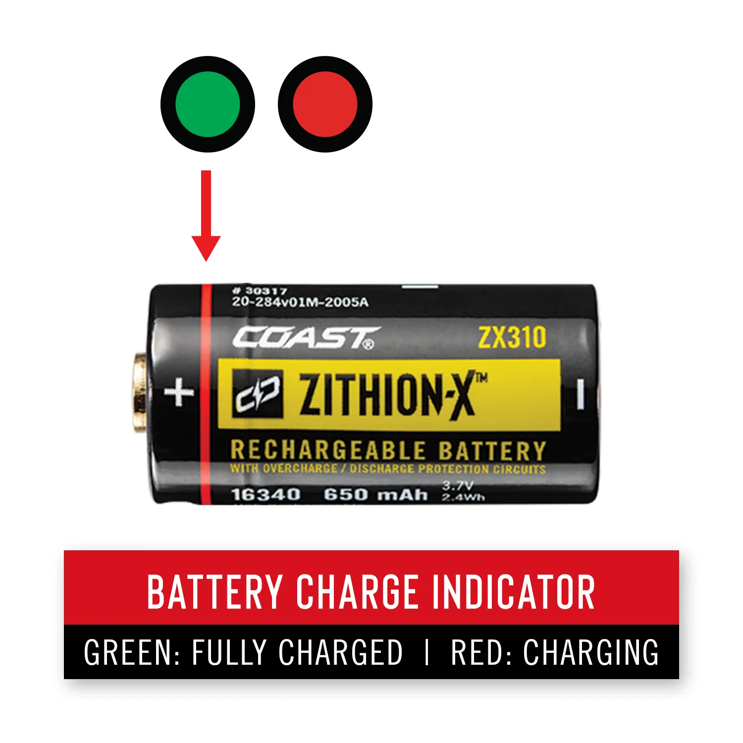 ZX310 Rechargeable Battery